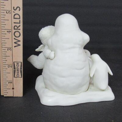 Vintage Dept 56 Snowbaby in Box, All We Need is Love