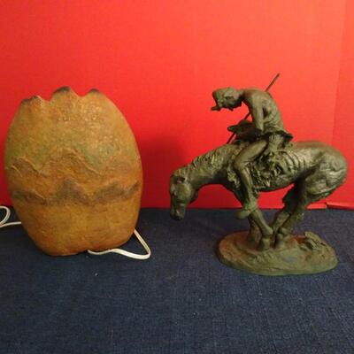 LOT 144.  NATIVE AMERICAN INSPIRED DECOR