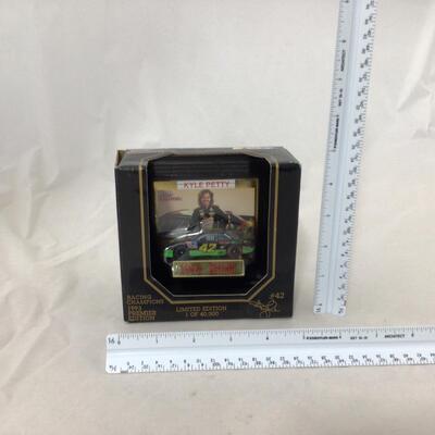 123) NASCAR | Signed Kyle Petty Plaque and Cars
