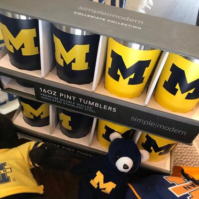 University of Michigan Booster Souvenir Items