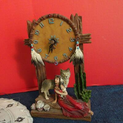 LOT 148.  NATIVE AMERICAN INSPIRED DECOR