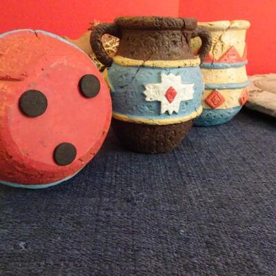LOT 148.  NATIVE AMERICAN INSPIRED DECOR