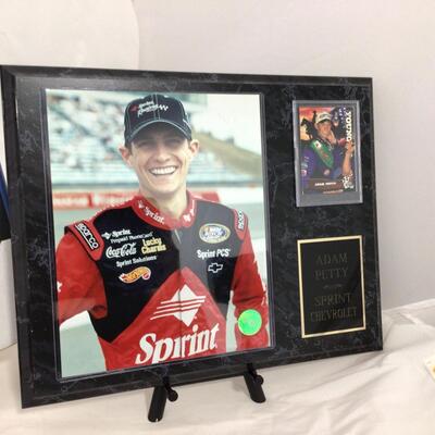 126) NASCAR | Adam Petty Collector Plaques
