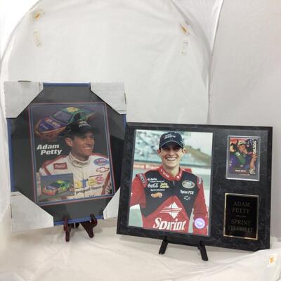 126) NASCAR | Adam Petty Collector Plaques