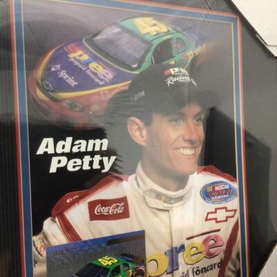 126) NASCAR | Adam Petty Collector Plaques