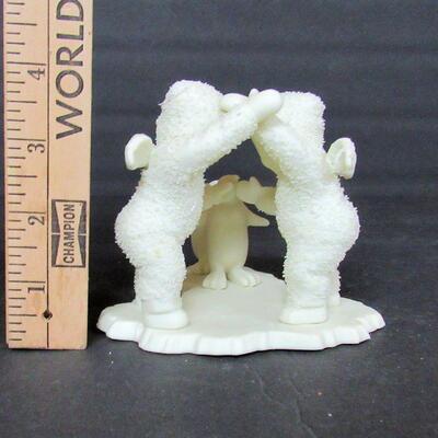 Vintage Dept 56 Snowbabies with Penguins