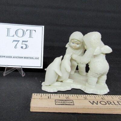 Vintage Dept 56 Snowbabies with Penguins