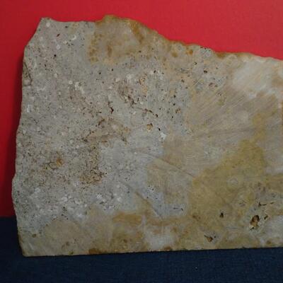 LOT 147. HAND PAINTED STONE ART