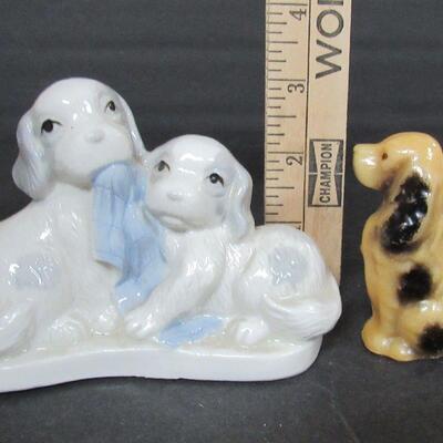 Lot of Misc Dog Figurines and Snoopy