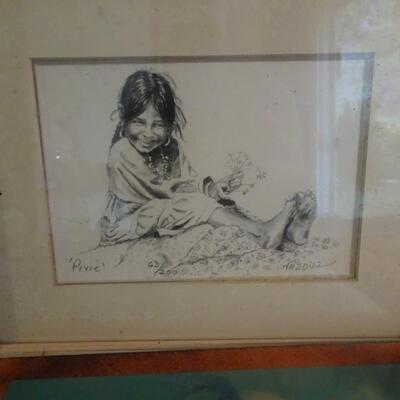 LOT 158. NATIVE AMERICAN INSPIRED DECOR