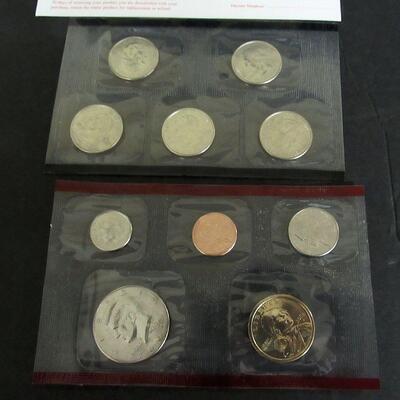 2001 US Mint Uncirculated Set, P & D