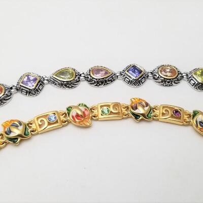 Lot #69  Lot of 4 Fashion Bracelets - one Joan Rivers