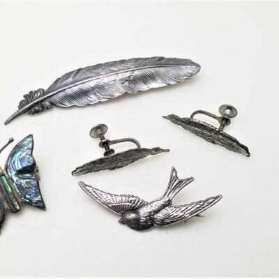 Lot #71  Vintage Sterling Silver Jewelry Lot