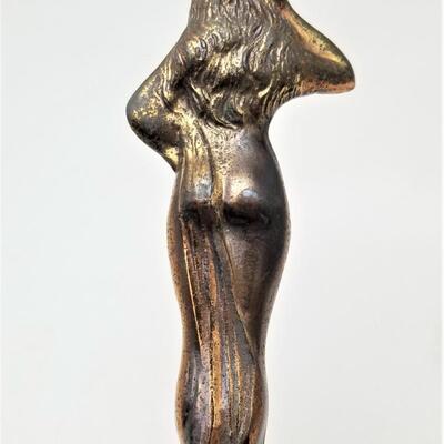Lot #72  Antique Nude Lady Letter opener