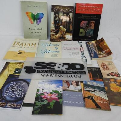 Inspirational Book/Pamphlet Lot: The Beautiful Balance-Miracle Of Forgiveness