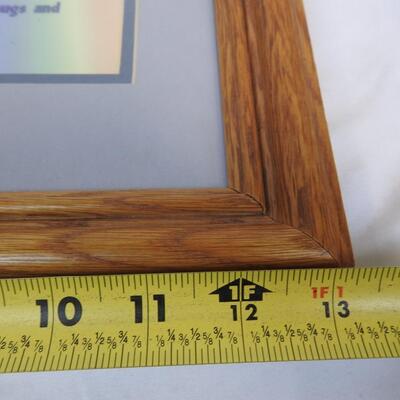 9 Pc Home Decor: Grandma Themed, Pictures with Verses, Vases, Candles, Card Game