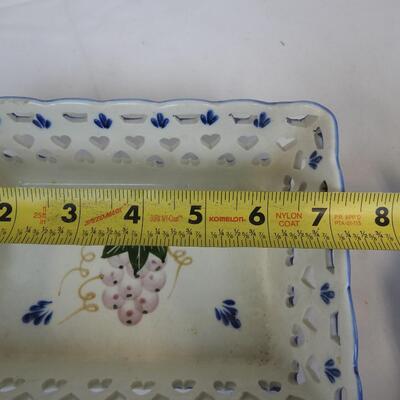 9 Pc Home Decor: Grandma Themed, Pictures with Verses, Vases, Candles, Card Game