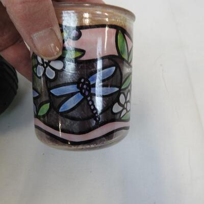9 Pc Home Decor: Grandma Themed, Pictures with Verses, Vases, Candles, Card Game