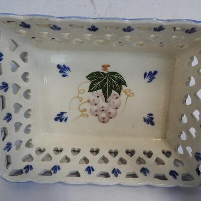 9 Pc Home Decor: Grandma Themed, Pictures with Verses, Vases, Candles, Card Game
