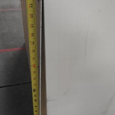 TV Cabinet/Wardrobe/Armoire - Cream Colored. See Pictures for Damage.