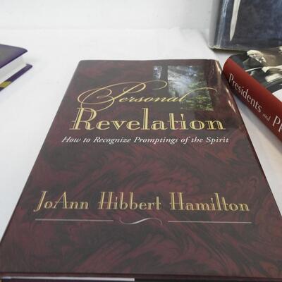 6 Book Lot: Charlton Heston Presents The Bible to Personal Revelation