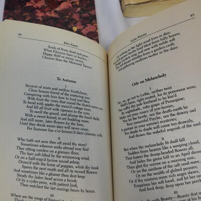 9 Books: Robert Frost, Longfellow, John Keats, Chicken Soup For The Soul