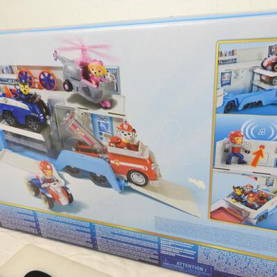 Paw Patrol Movie Transforming City Paw Patroller, Damaged, Missing Some Parts