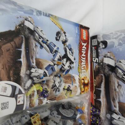 Lego Ninjago Legacy 71738 Zane's Titan Mech Battle, Missing MANY Pieces