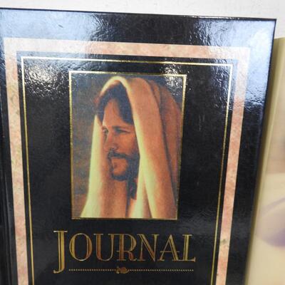8 LDS/Inspirational Books: In His Image, Gift Of The Atonement, Unused Journal
