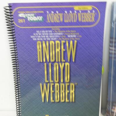 7 Music Books: Andrew Lloyd Webber, Gershwin, Rodgers & Hammerstein, Patriotic