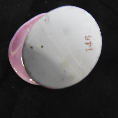 5pc Anniversary Lot: 50th Anniversary Dish, Napkin Rings,  Sugar Dish w/Spoon