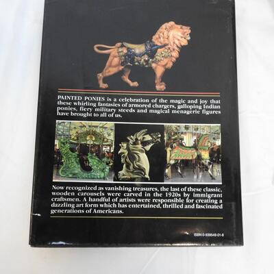 Painted Ponies Book of American Carousel Art, Carousel Horse Music Box