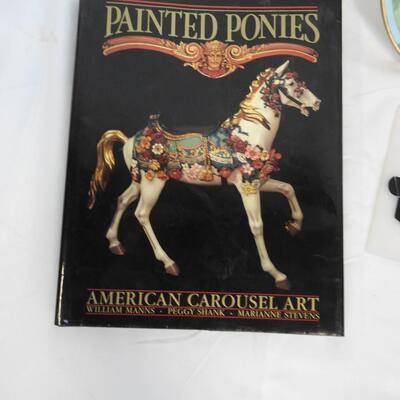 Painted Ponies Book of American Carousel Art, Carousel Horse Music Box