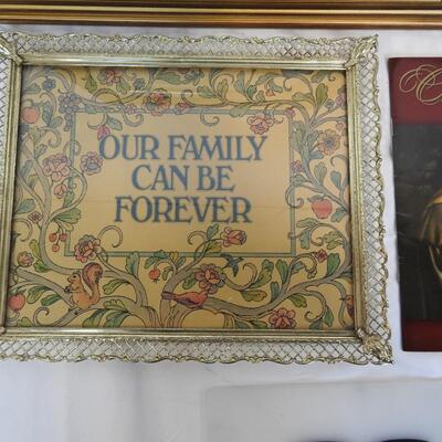 7 pc LDS Religious Items and Picture Frames