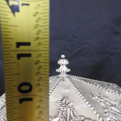 Vintage Silver Plated Carousel Picture Frame, Godinger, 7 3/4 in x 11in