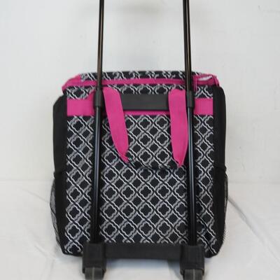 Insulated Tote w/Wheels & Adjustable Handle, Small Tear On Outside Bottom