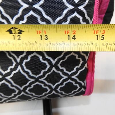 Insulated Tote w/Wheels & Adjustable Handle, Small Tear On Outside Bottom