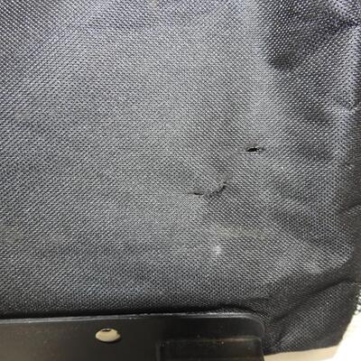 Insulated Tote w/Wheels & Adjustable Handle, Small Tear On Outside Bottom