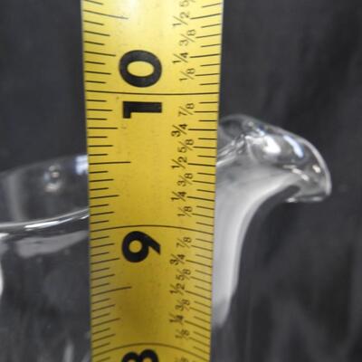 Block Brand Cut Crystal Pitcher, Very Good Condition,