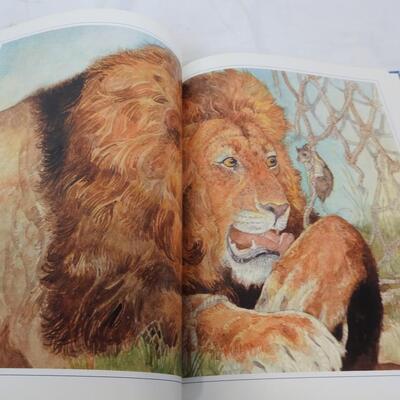 2 Hardbound Books: Aesop's Fables, Stories & Rhymes For Every Bedtitime
