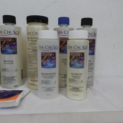 Spa Choice Premium Spa Kit, Includes Lotions, Powder, and Spa Guide Booklet