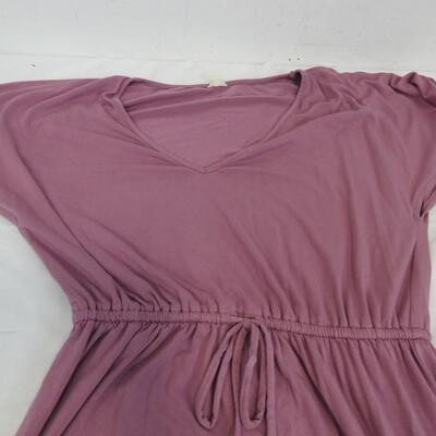 5 pc Women's Apparel: Crop Top, Sweatpants, 3 Dresses