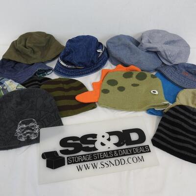 14 Baby/Toddler Hats: Bucket Hats, Beanies, Flat Caps