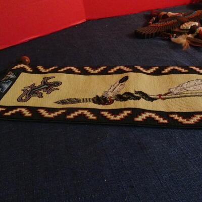 LOT 168.  NATIVE AMERICAN INSPIRED DECOR