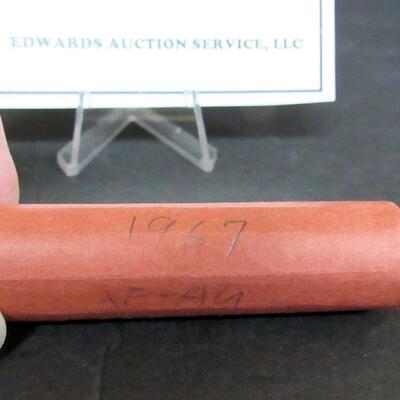 Roll of 1967 Pennies
