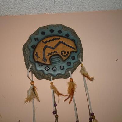 LOT 174. NATIVE AMERICAN INSPIRED WALL DECOR