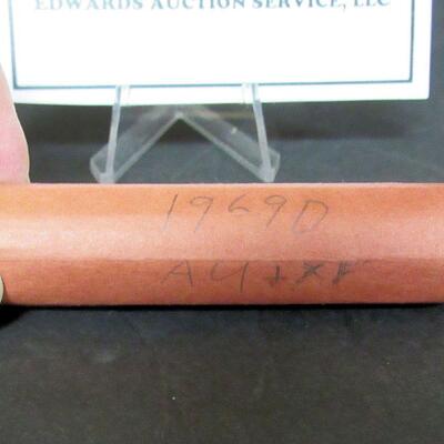 Full Roll of 1969D Pennies