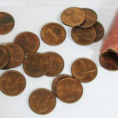 Full Roll 1970 S Pennies