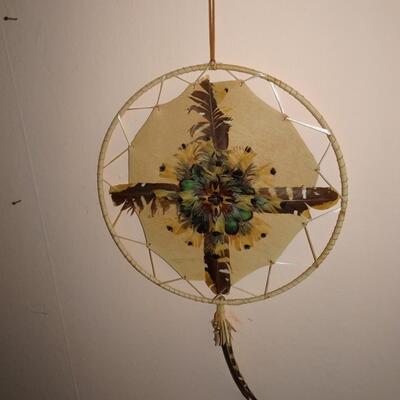 LOT 179. NATIVE AMERICAN WALL DECOR. MOHAWK NATION