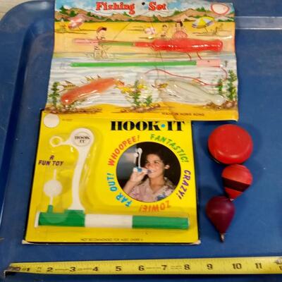 LOT 118  SOME OLD DIME STORE TOYS